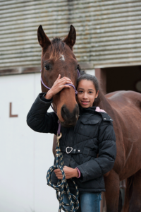 girl and Chester